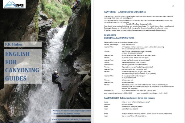 English for Canyoning Guides